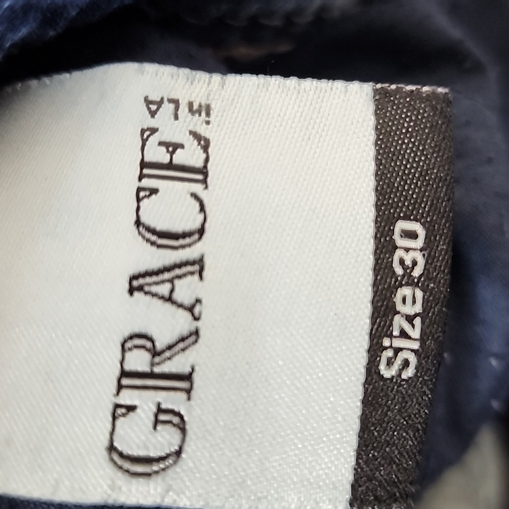 Grace in LA Embroidered Jeans - Picture 6 of 7